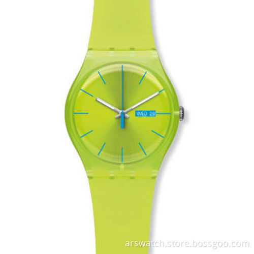 Sports Watch, Alloy Case with Silicone Band, Japan Quartz Movement and Colorful DialNew